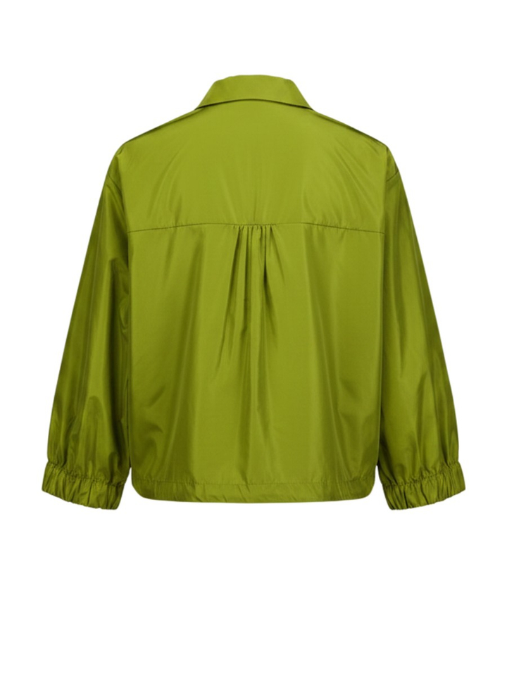 Groene indoor vest in parachutestof DULIA Mayerline