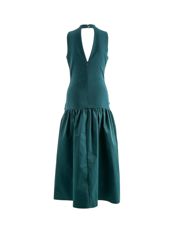 Groen kleed met strik Rinascimento
