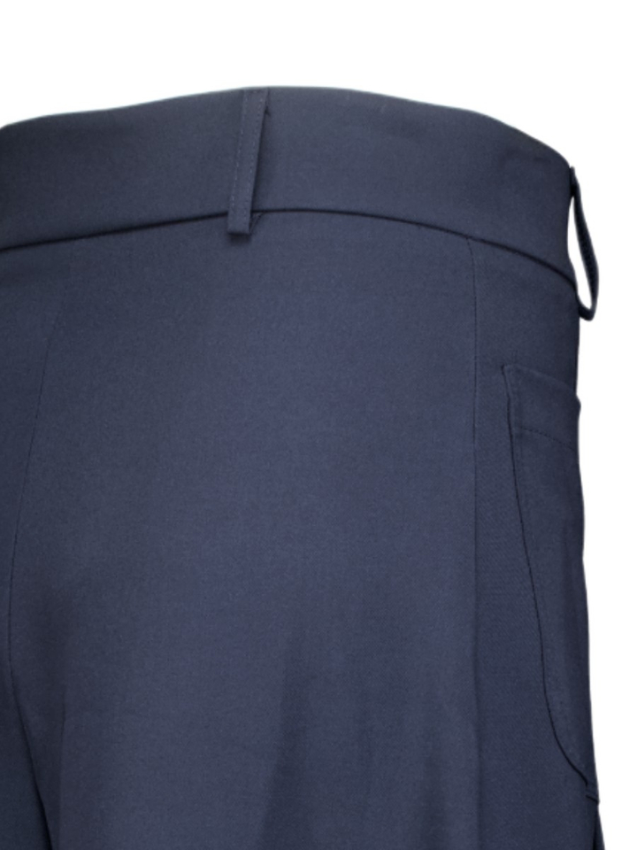 Donkerblauwe geklede broek Rinascimento