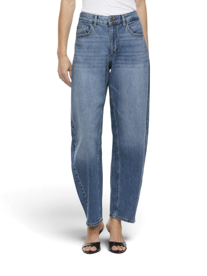 Blauwe balloon fit jeans Vibrady Vila