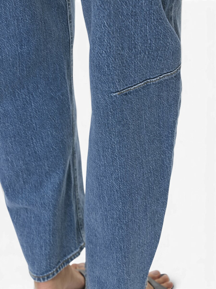 Blauwe balloon fit jeans Vibrady Vila