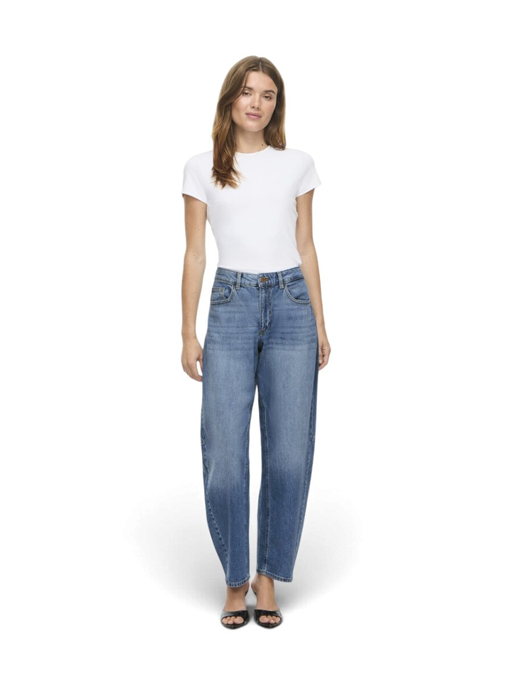Blauwe balloon fit jeans Vibrady Vila