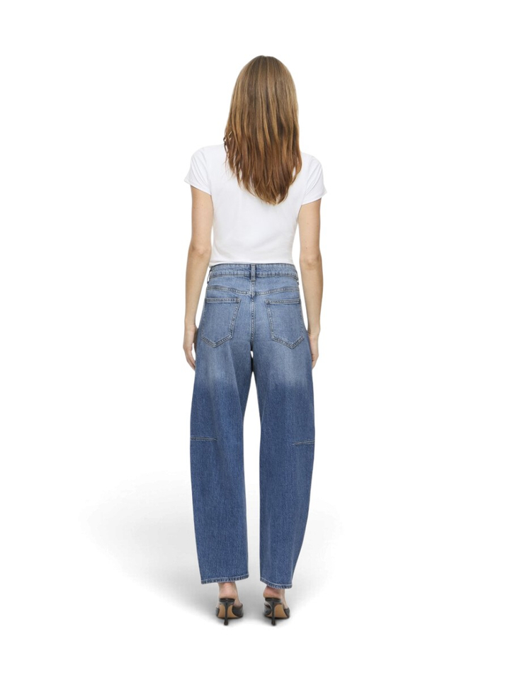 Blauwe balloon fit jeans Vibrady Vila