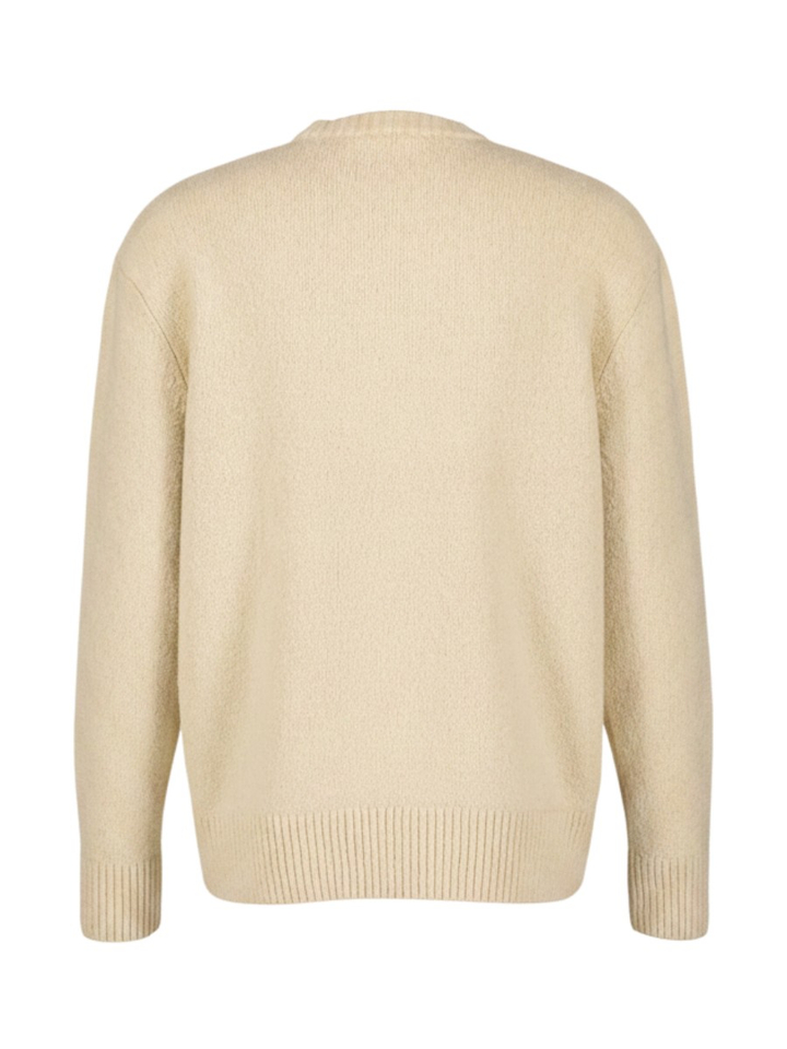 Beige casual trui Selected
