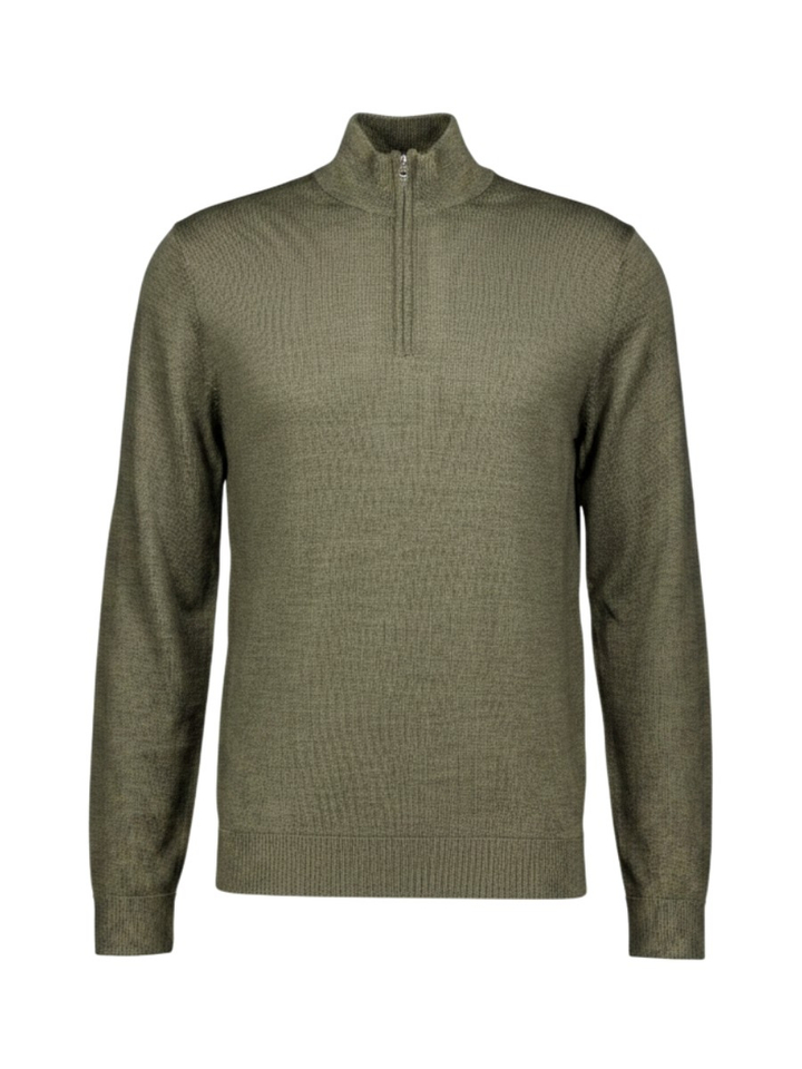 Groene casual trui Selected 