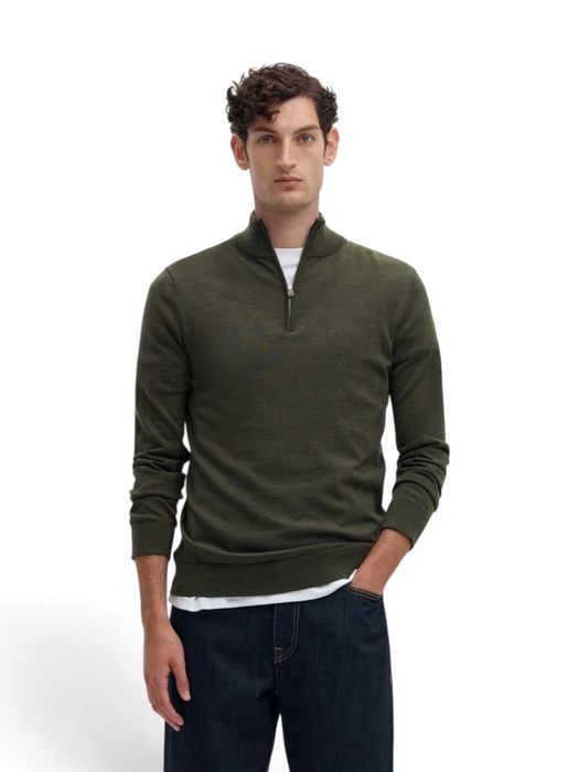 Groene casual trui Selected