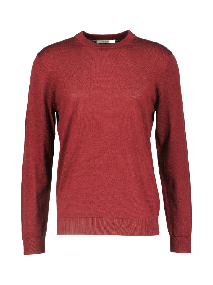 Bordeaux casual trui Selected 