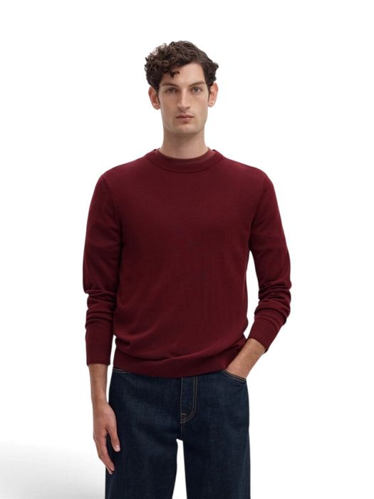 Bordeaux casual trui Selected