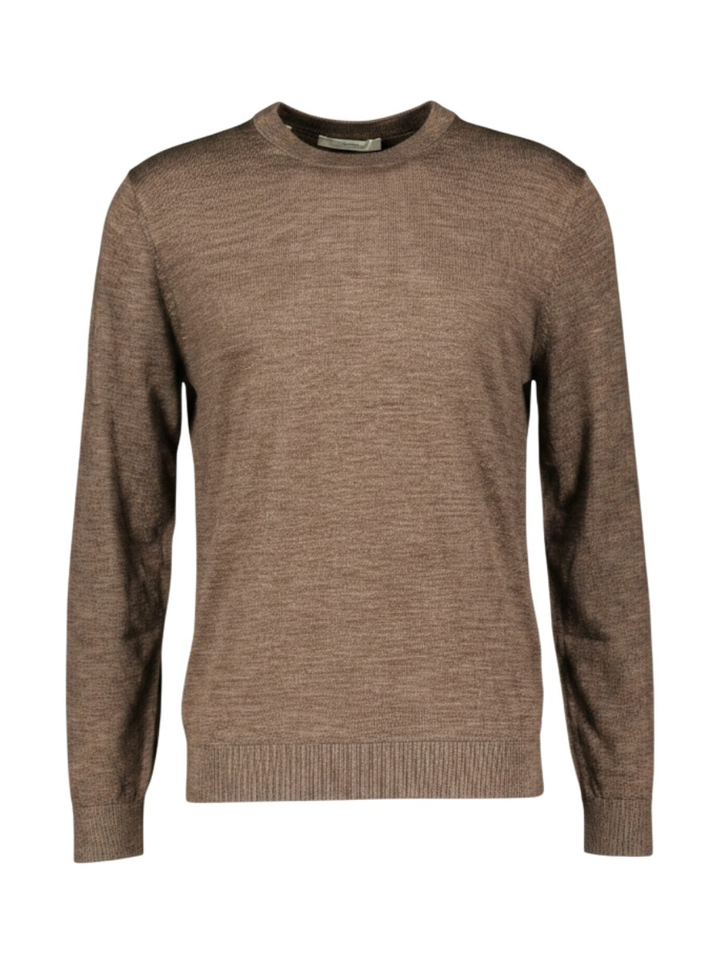 Bruine casual trui Selected