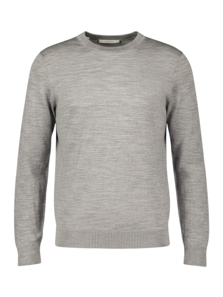 Grijze casual trui Selected