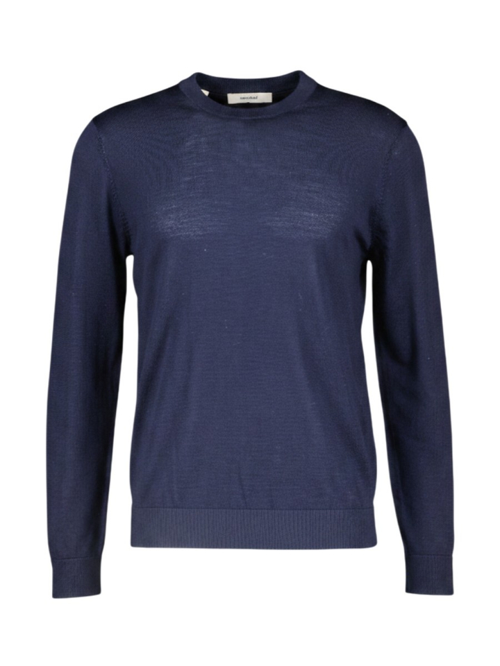 Donkerblauwe casual trui Selected