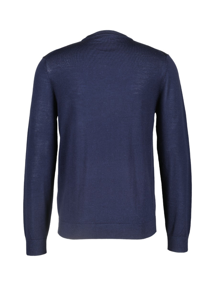Donkerblauwe casual trui Selected