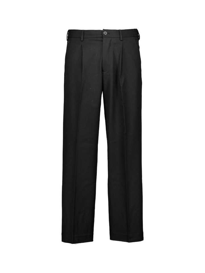 Zwarte geklede broek loose fit Selected