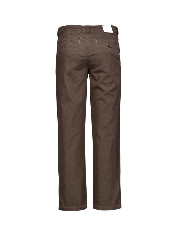 Donkerbruine geklede broek Selected