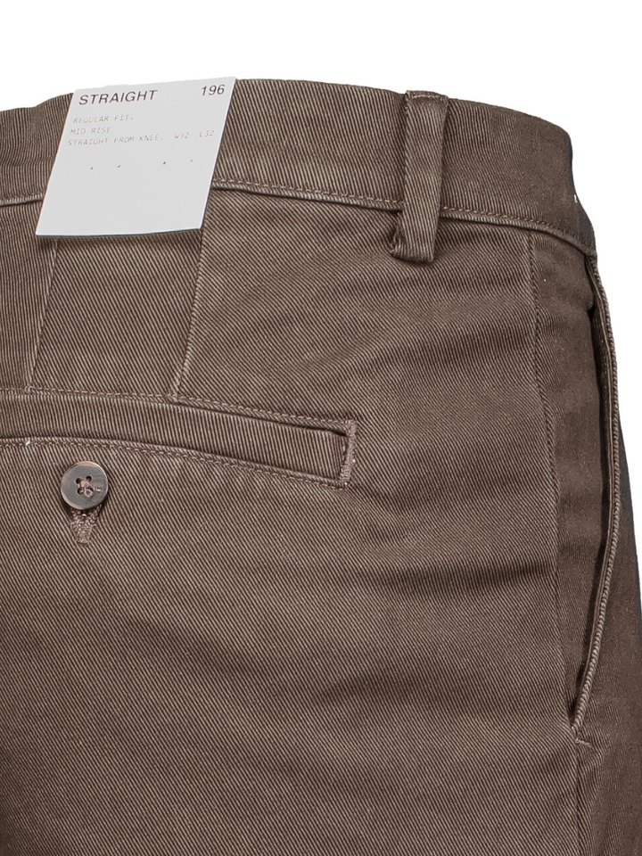 Donkerbruine geklede broek Selected