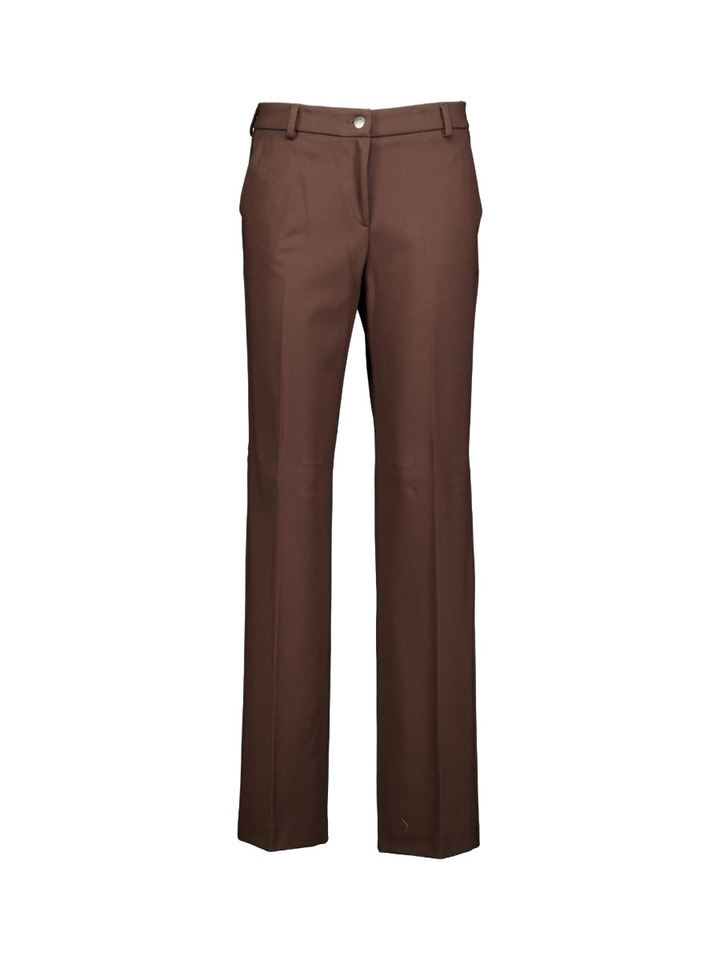 Bruine geklede broek Style Brax 