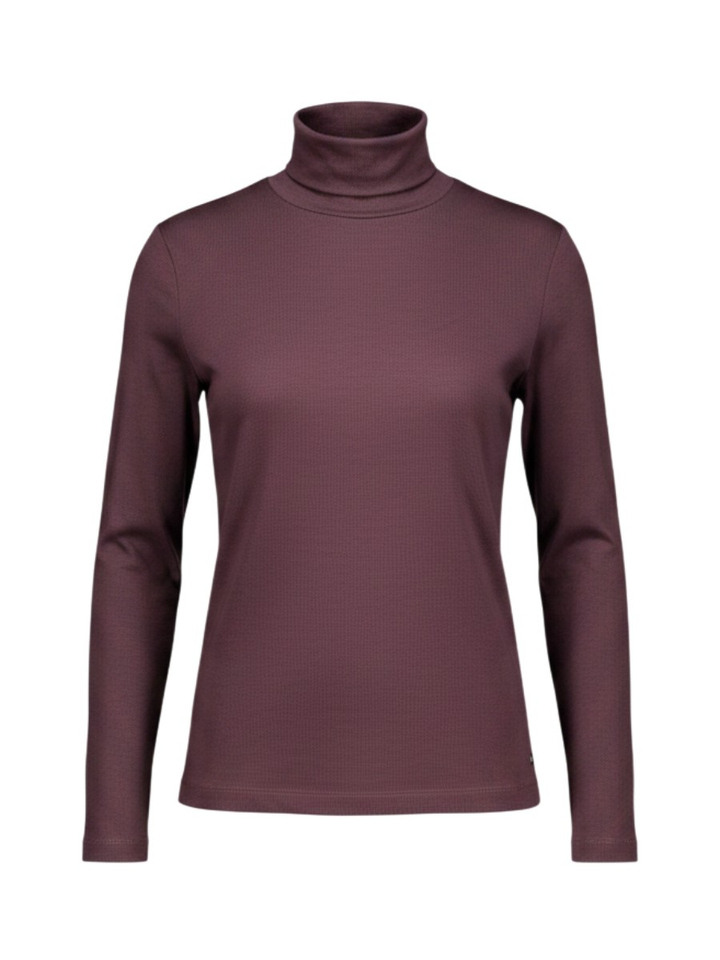 Blackberry violet longsleeve met rolkraag Brax 