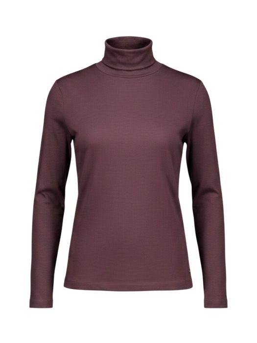 Blackberry violet longsleeve met rolkraag Brax