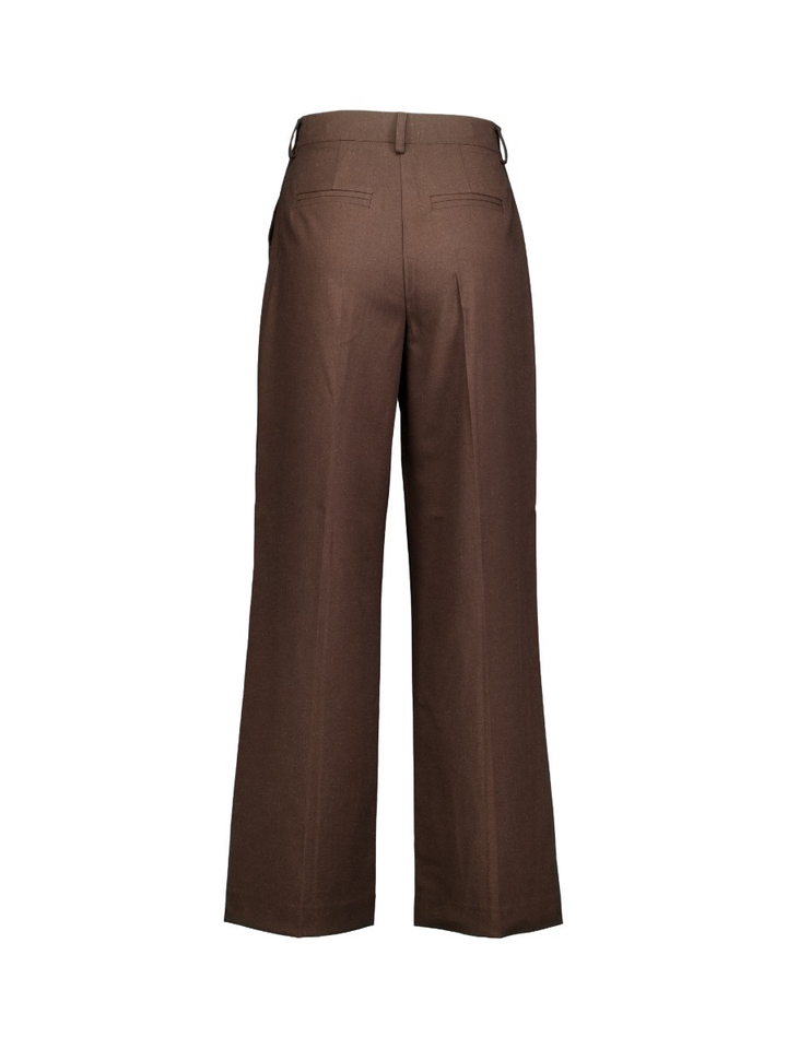 Bruine geklede broek Yasriu Y.A.S