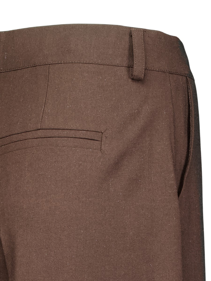 Bruine geklede broek Yasriu Y.A.S