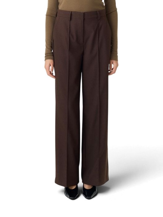 Bruine geklede broek Yasriu Y.A.S