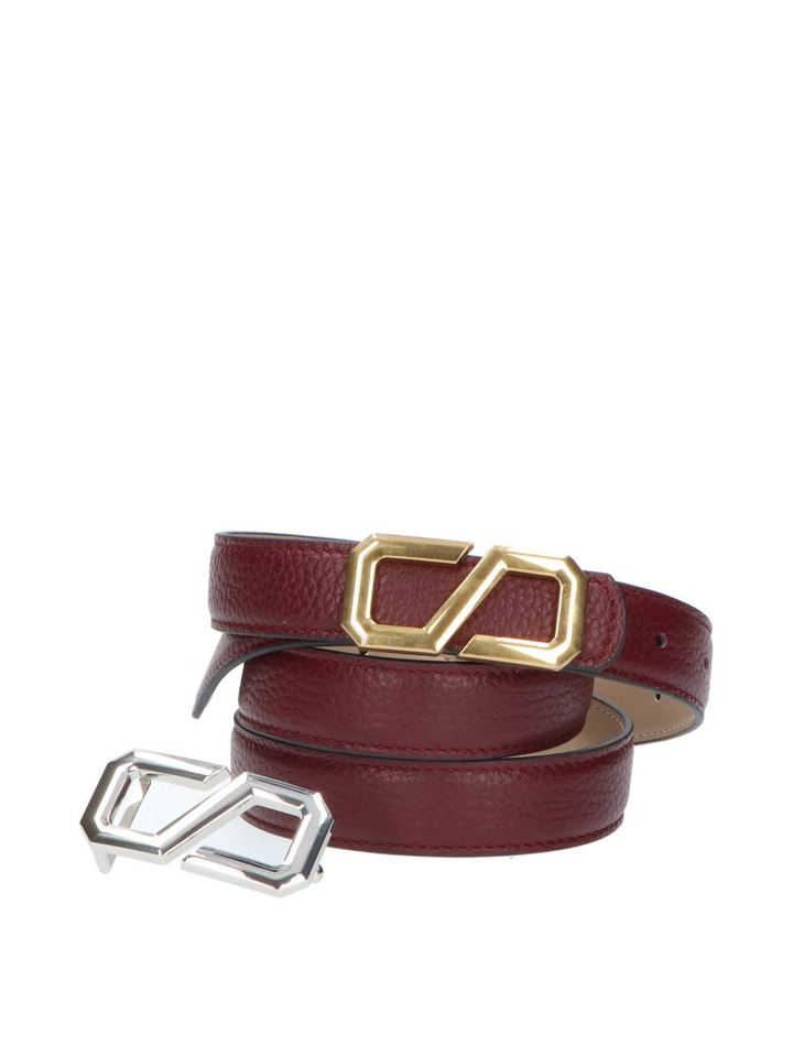 Bordeau riem Buck Smaak Amsterdam 