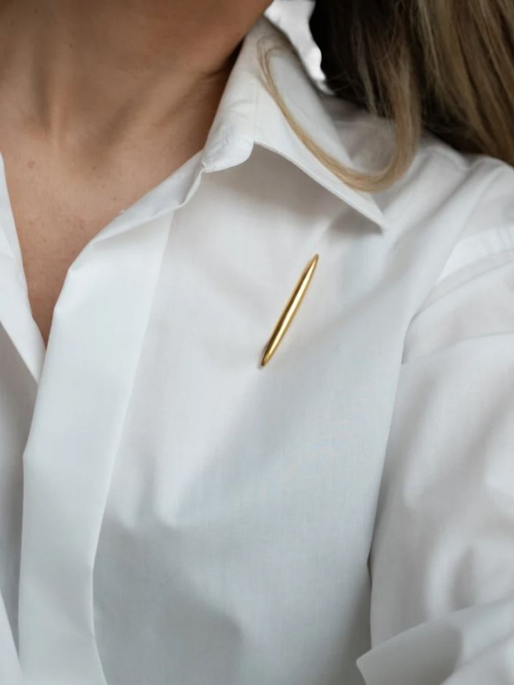 Gouden pin LINDA Pin People