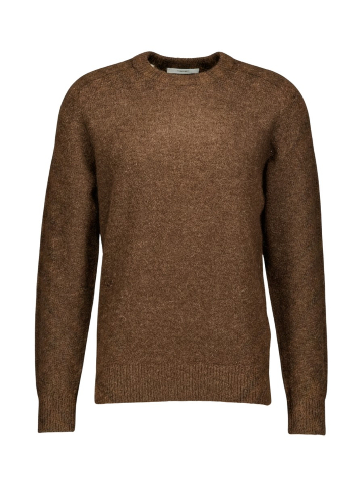 Bruine casual trui Rai Selected