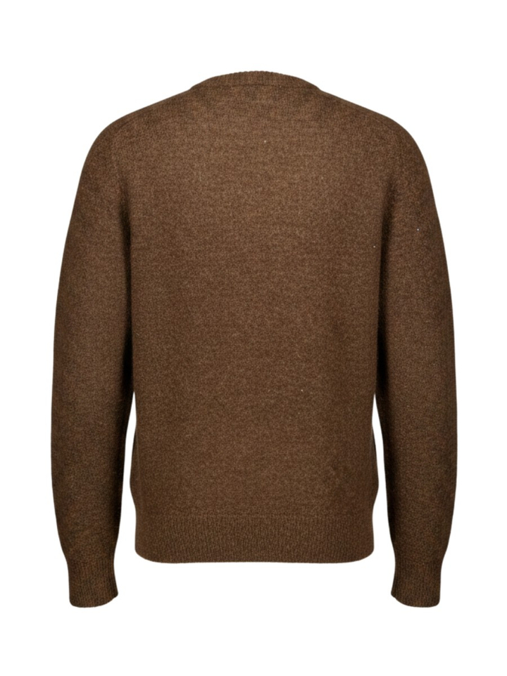 Bruine casual trui Rai Selected