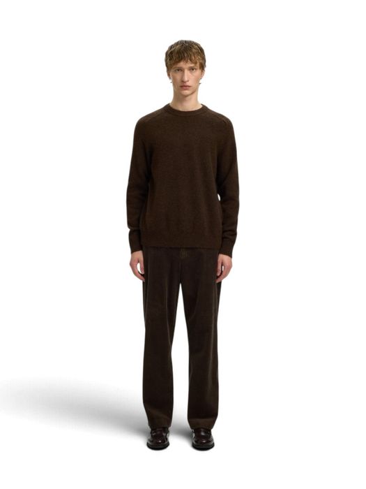 Bruine casual trui Rai Selected
