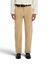 Beige ribfluweel straight fit broek Miles Selected 