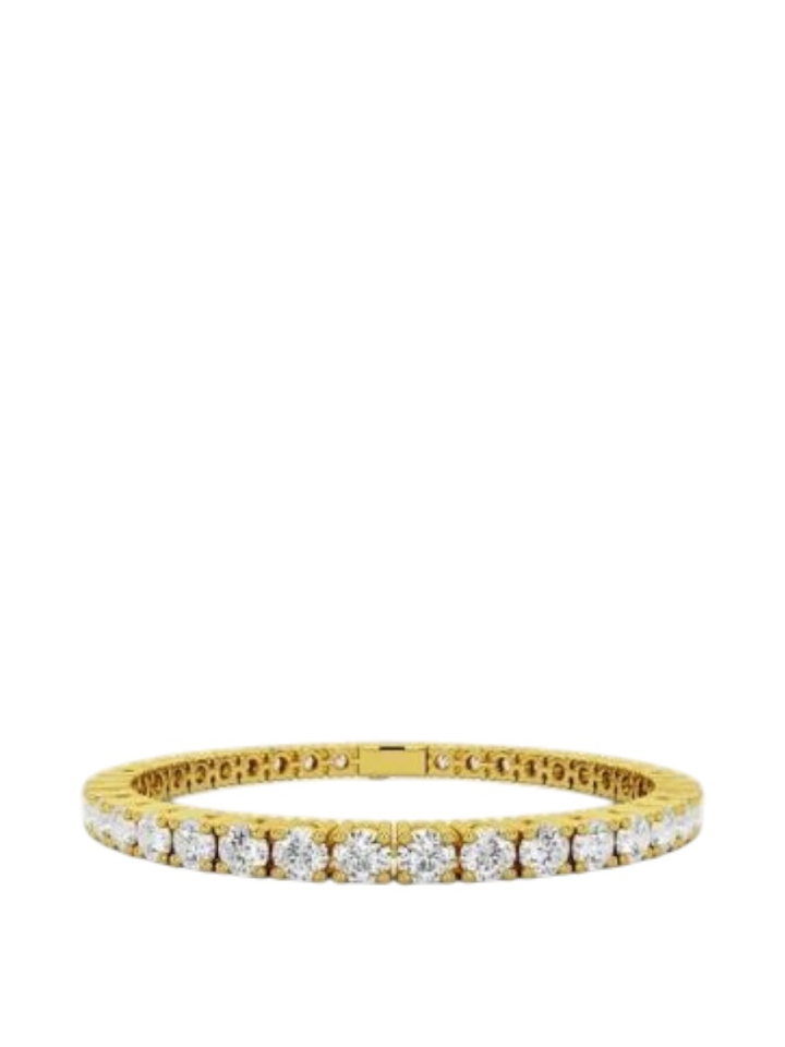 Goudkleurige armband Tennis 4MM Billion Avenue