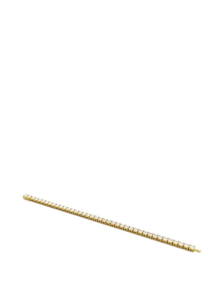 Goudkleurige armband Tennis 4MM Billion Avenue