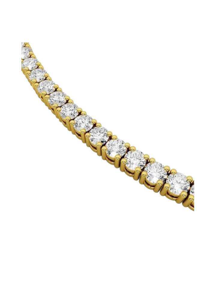 Gouden ketting Tennis 4MM Billion Avenue 
