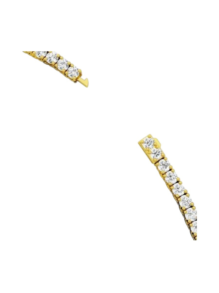 Gouden ketting Tennis 3MM Billion Avenue 