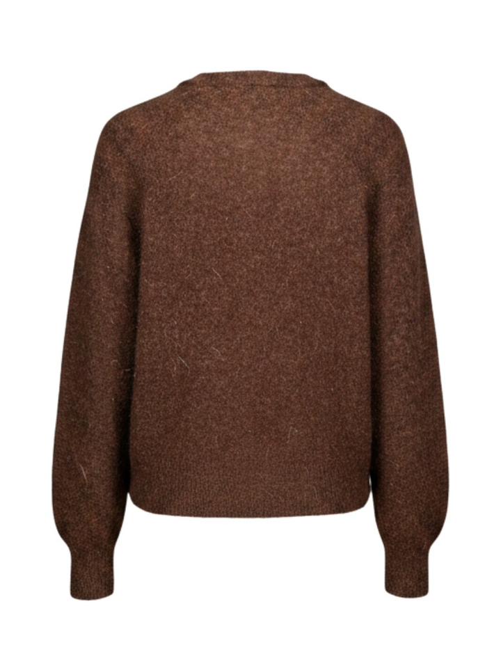 Bruine gilet met knopen Johi Y.A.S