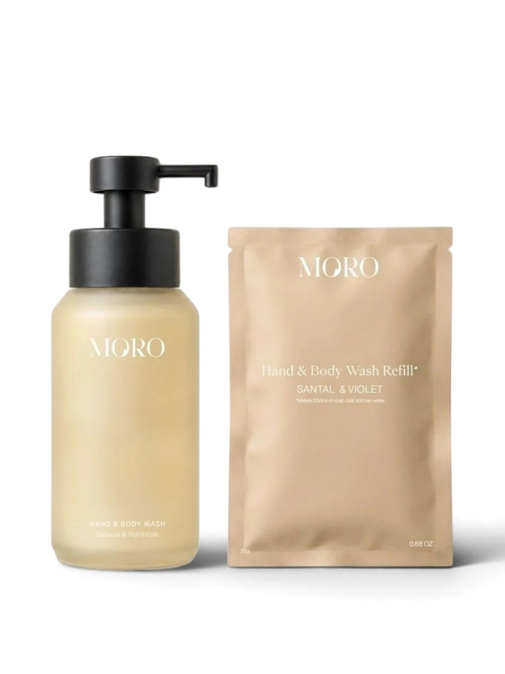 Santal&violet hand&body wash Moro 