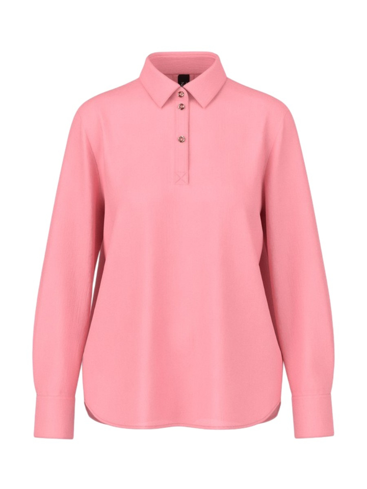 Roze blouse met kraag Marccain