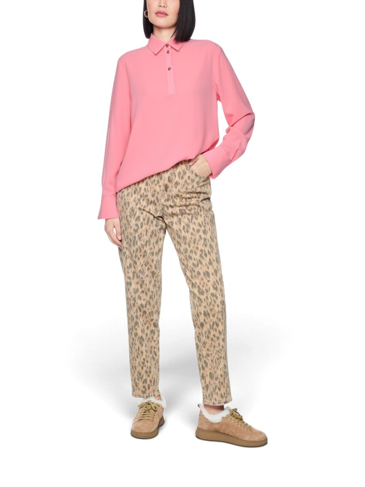 Roze blouse met kraag Marccain