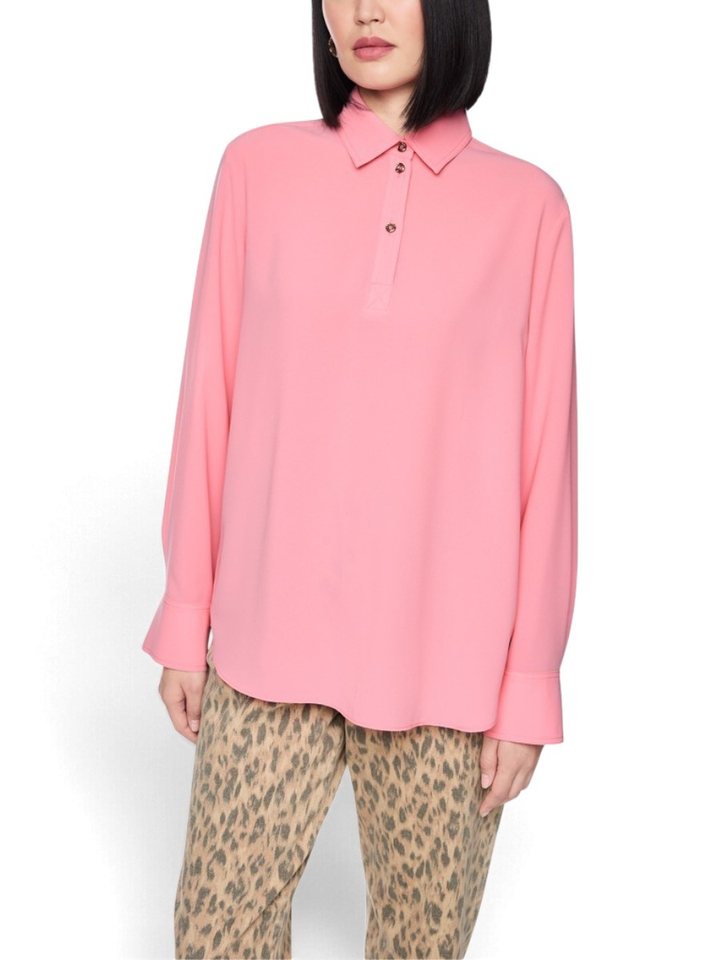 Roze blouse met kraag Marccain