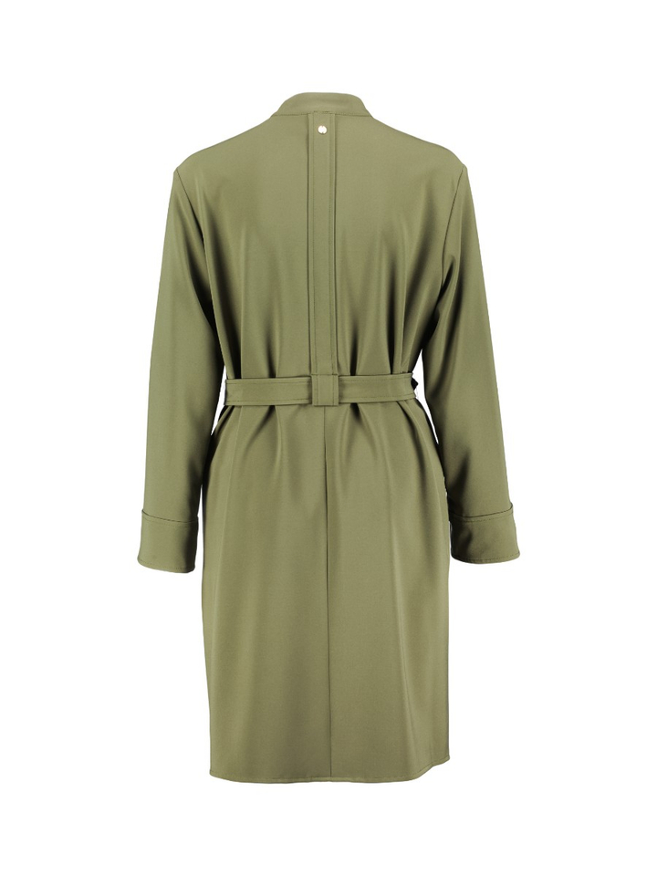Groene jurk met riem Marccain