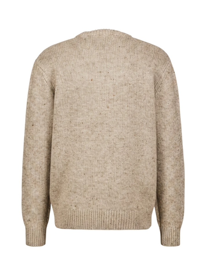 Beige wollen pull Selected Men