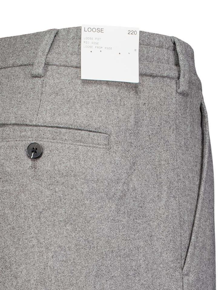 Grijze loos fit broek Selected Men