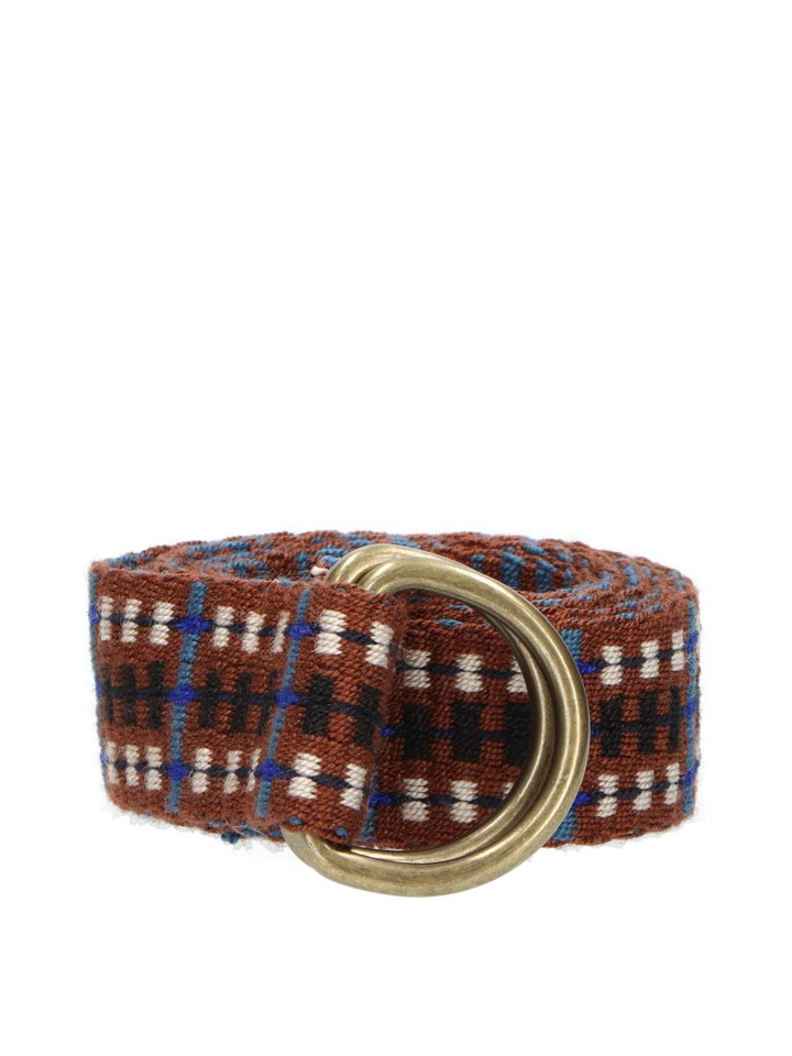 Multicolor riem met patroon Guanabana