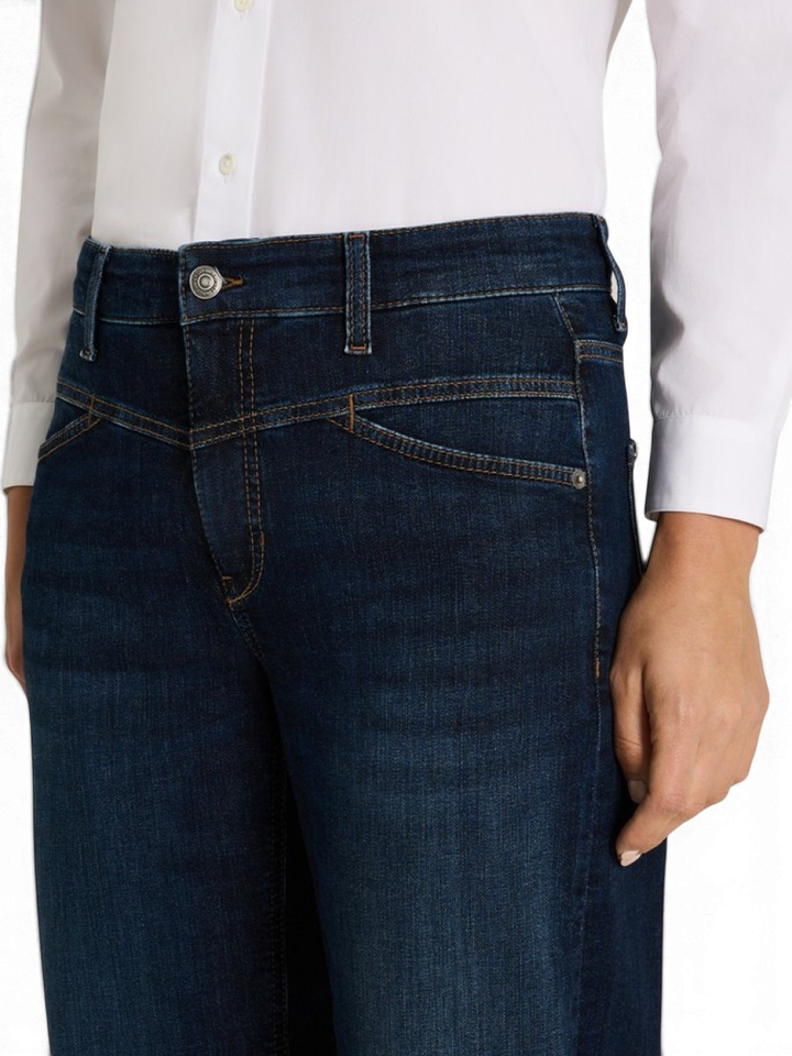 Donkerblauwe balloon jeans Elin Cambio