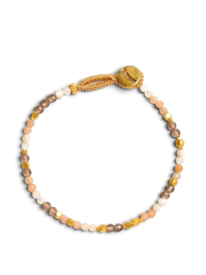 Gouden armband met verschillende parels Ibu Jewels