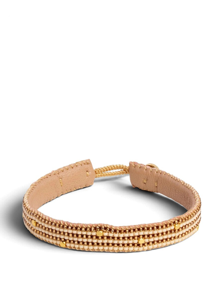 Beige armband met parels Antique Beige Ibu Jewels