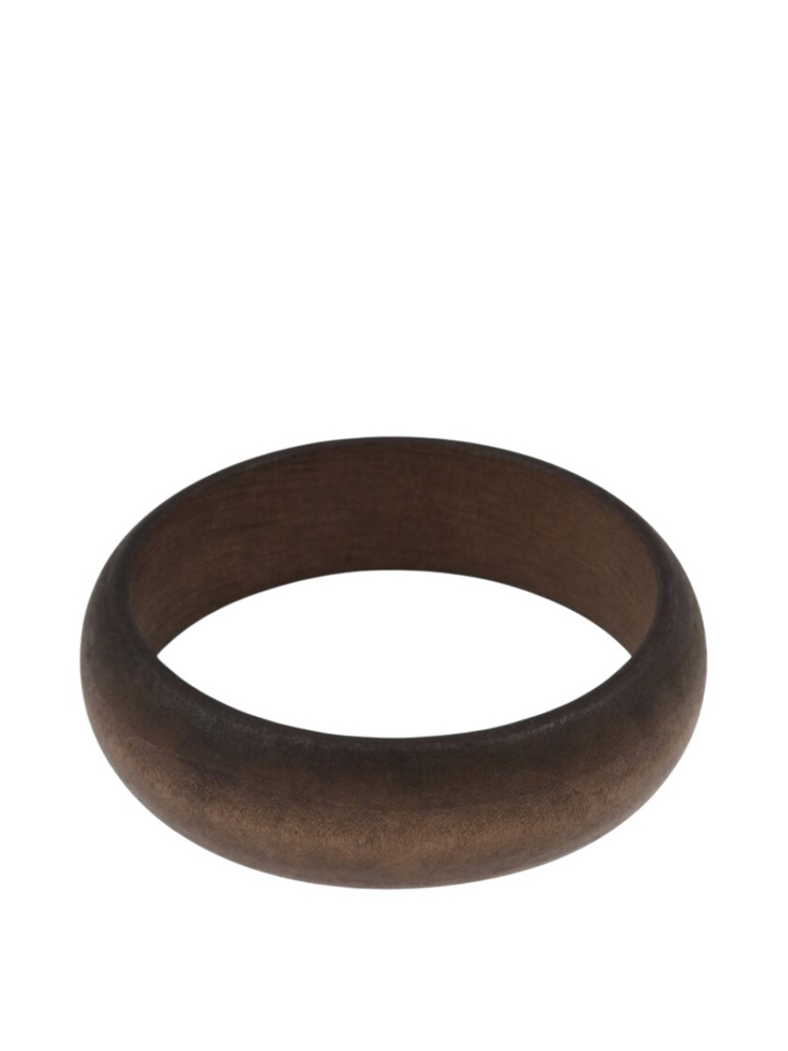 Bruine houten bangle mat Ellen Beekmans
