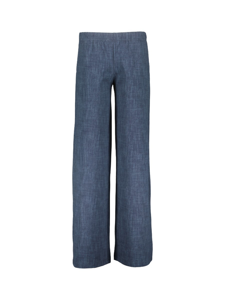 Blauwe wijde broek Marie Beau Et Lou