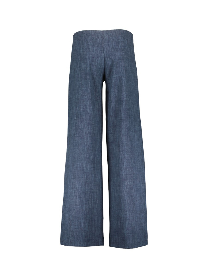 Blauwe wijde broek Marie Beau Et Lou